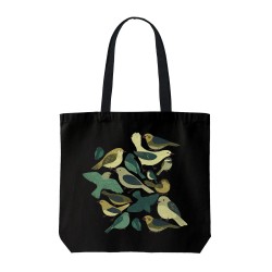 تت بگ متقال مشکی طرح پرنده ها