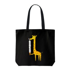 تت بگ متقال مشکی طرح زرافه بستنی خور