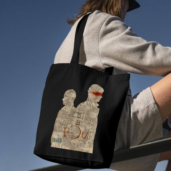 تت بگ متقال مشکی طرح مردهای روزنامه ای