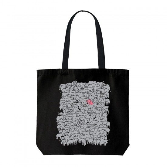 تت بگ متقال مشکی طرح گله فیل ها