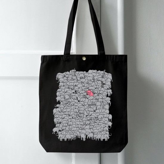 تت بگ متقال مشکی طرح گله فیل ها