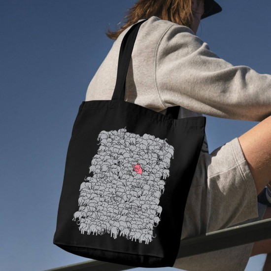 تت بگ متقال مشکی طرح گله فیل ها