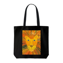 تت بگ متقال مشکی طرح شیر