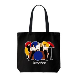 تت بگ متقال مشکی طرح فرندز مینیمال