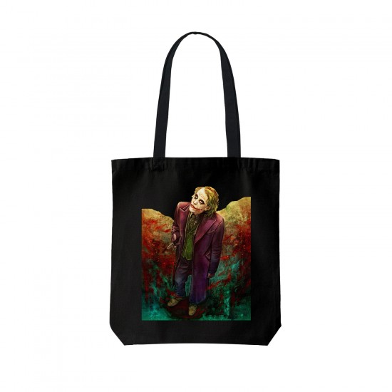 تت بگ متقال مشکی طرح چهره ی جوکر