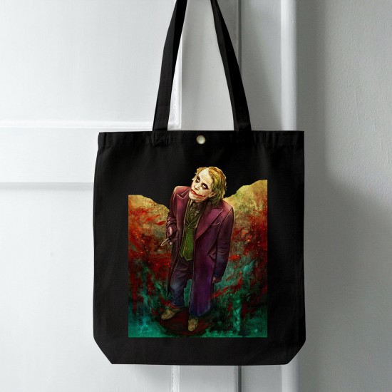 تت بگ متقال مشکی طرح چهره ی جوکر