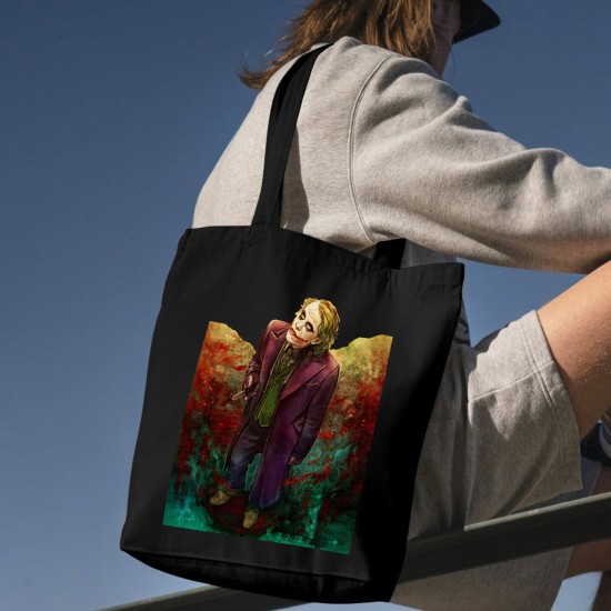 تت بگ متقال مشکی طرح چهره ی جوکر