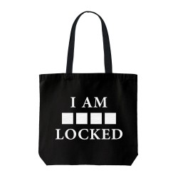 تت بگ متقال مشکی طرح قفل