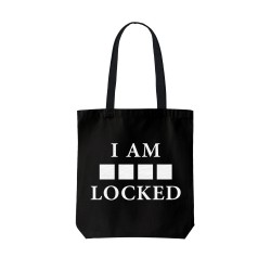 تت بگ متقال مشکی طرح قفل