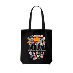 تت بگ متقال مشکی طرح نمادهای فرندز