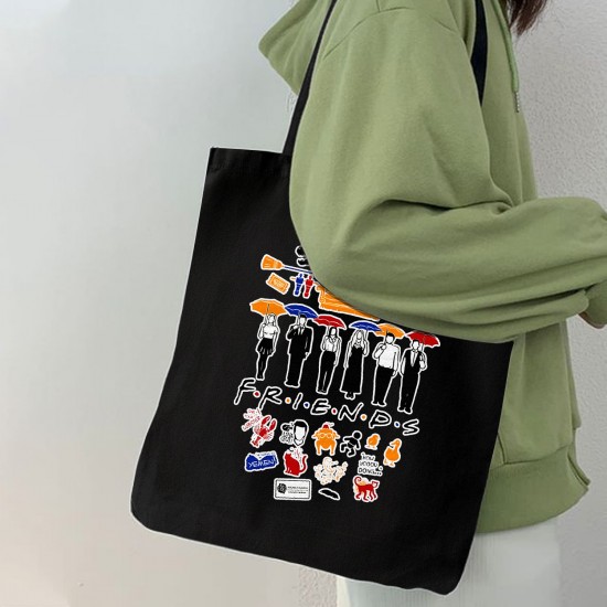 تت بگ متقال مشکی طرح نمادهای فرندز