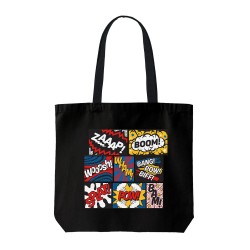 تت بگ متقال مشکی طرح کمیک بوک