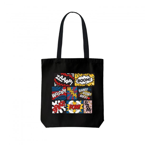 تت بگ متقال مشکی طرح کمیک بوک