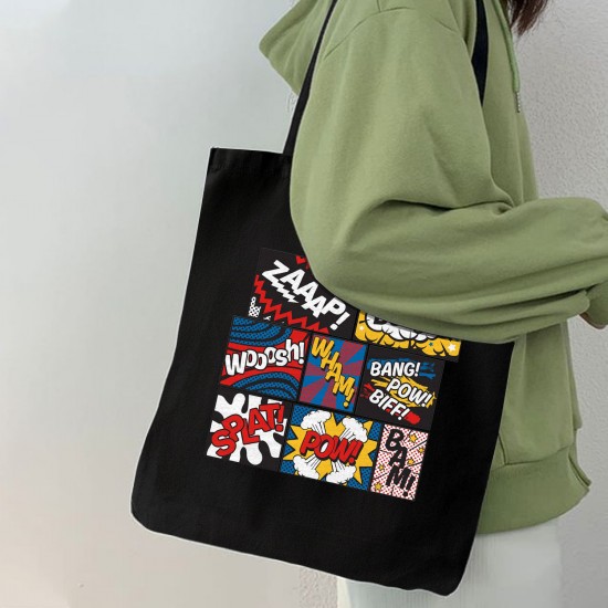 تت بگ متقال مشکی طرح کمیک بوک