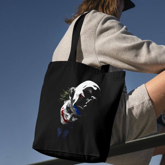 تت بگ متقال مشکی طرح جوکر زیر نقاب