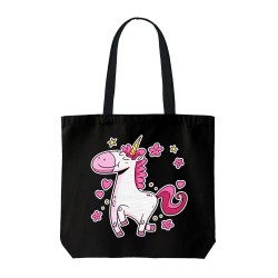 تت بگ متقال مشکی طرح تک شاخ صورتی