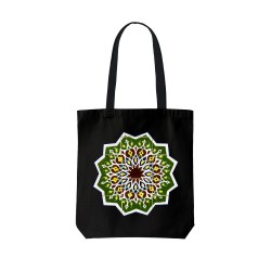 تت بگ متقال مشکی طرح کاشی