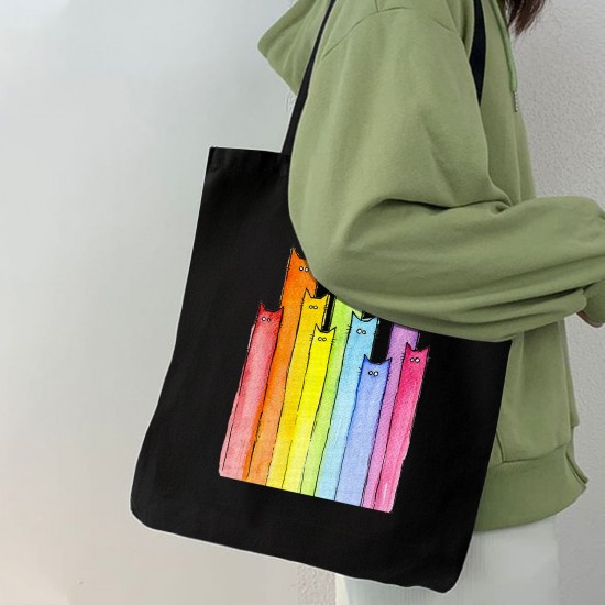 تت بگ متقال مشکی طرح گربه رنگی