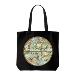 تت بگ متقال مشکی طرح نقشه زمین