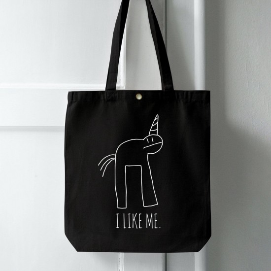 تت بگ متقال مشکی طرح تک شاخ خنگ