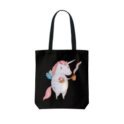 تت بگ متقال مشکی طرح تک شاخ قهوه نوش