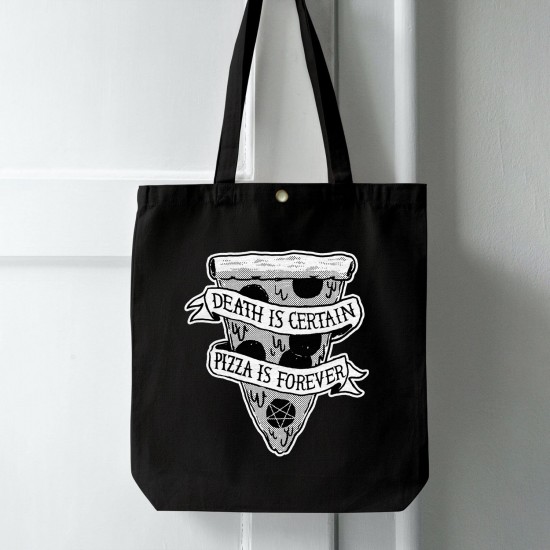 تت بگ متقال مشکی طرح پیتزا تا ابد