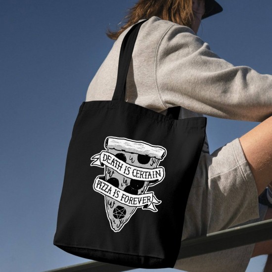 تت بگ متقال مشکی طرح پیتزا تا ابد