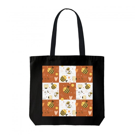 تت بگ متقال مشکی طرح زنبورک