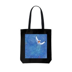 تت بگ متقال مشکی طرح اقیانوس و مرغ دریایی