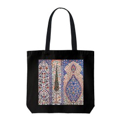 تت بگ متقال مشکی طرح پترن سنتی 