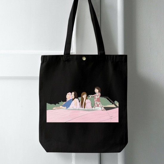 تت بگ متقال مشکی طرح ماشین صورتی گروه blackpink