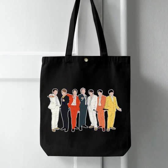 تت بگ متقال مشکی طرح اجرای گروه bts