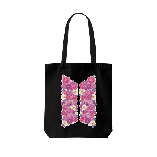 تت بگ متقال مشکی طرح flower bts