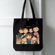 تت بگ متقال مشکی طرح chibi bts