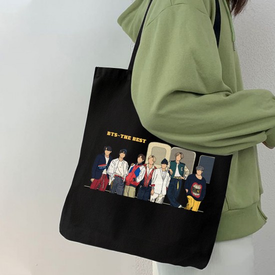 تت بگ متقال مشکی طرح the best bts