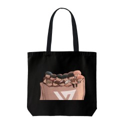 تت بگ متقال مشکی طرح seventeen  sleepy