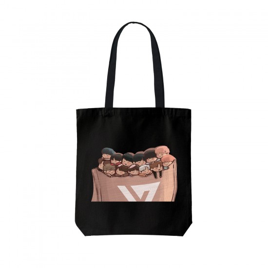 تت بگ متقال مشکی طرح seventeen  sleepy