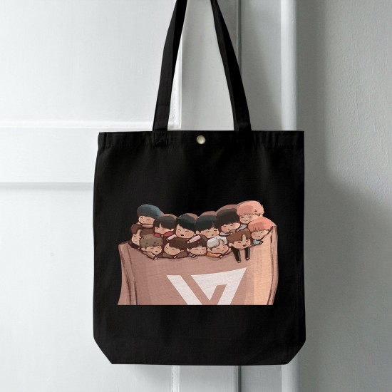 تت بگ متقال مشکی طرح seventeen  sleepy