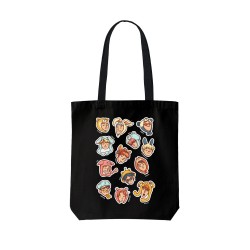 تت بگ متقال مشکی طرح seventeen 