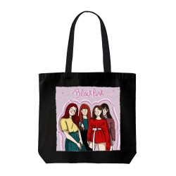 تت بگ متقال مشکی طرح کارتونی blackpink