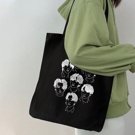 تت بگ متقال مشکی طرح minimal bts
