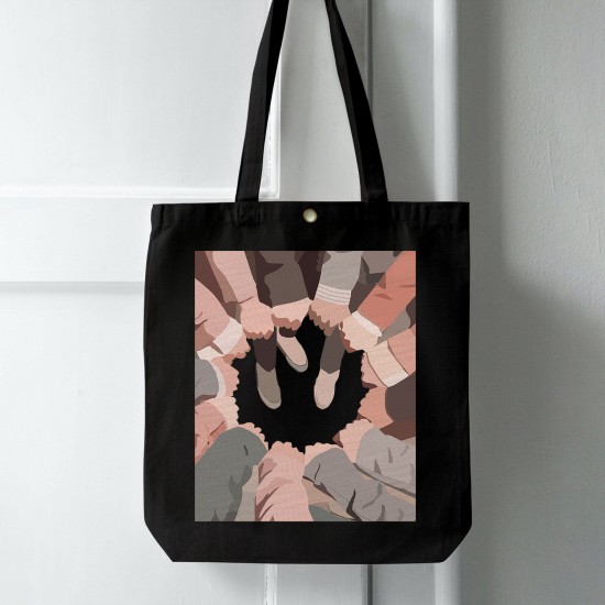 تت بگ متقال مشکی طرح seventeen allies