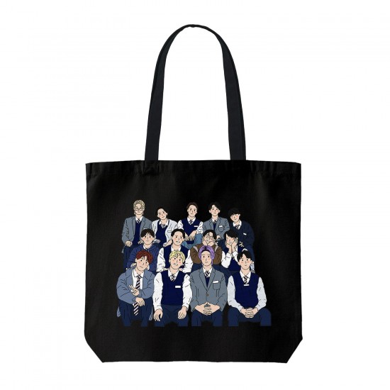 تت بگ متقال مشکی طرح seventeen art