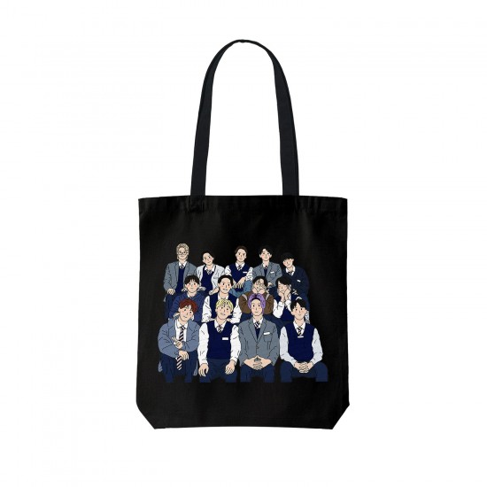 تت بگ متقال مشکی طرح seventeen art