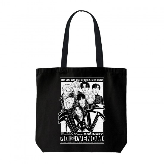 تت بگ متقال مشکی طرح stray kids anime