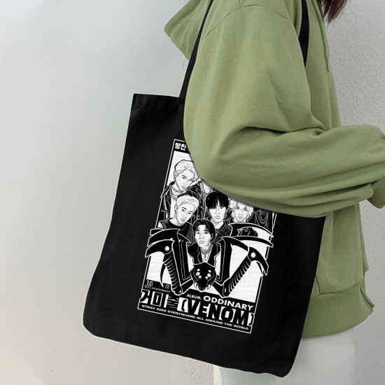 تت بگ متقال مشکی طرح stray kids anime