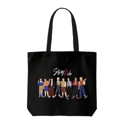 تت بگ متقال مشکی طرح stray kids