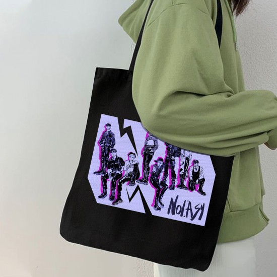 تت بگ متقال مشکی طرح stray kids nolasy