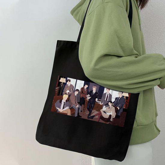 تت بگ متقال مشکی طرح stray kids classic