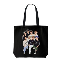 تت بگ متقال مشکی طرح stray kids band